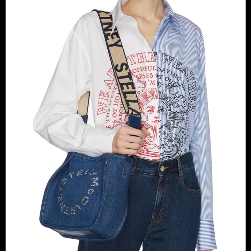 Stella McCartney denim crossbody bag NWOT - Picture 11 of 11